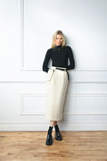 Butter Cream Pocket Skirt