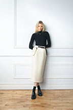 Butter Cream Pocket Skirt