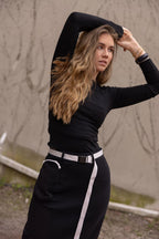 Black Pocket Skirt